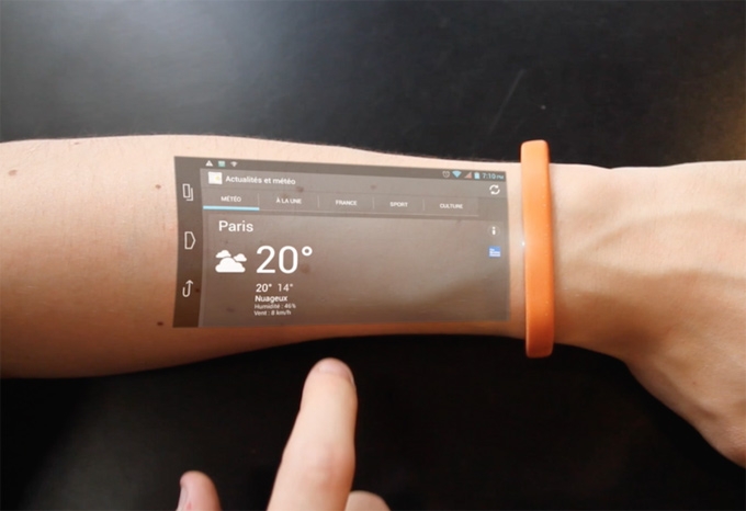 直接在手臂上玩手機?|科技產(chǎn)品設(shè)計