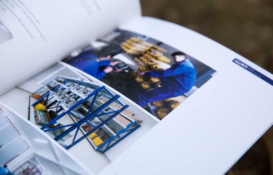 無損檢測宣傳冊設計